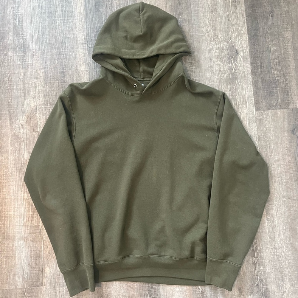 Uniqlo Olive Hoodie